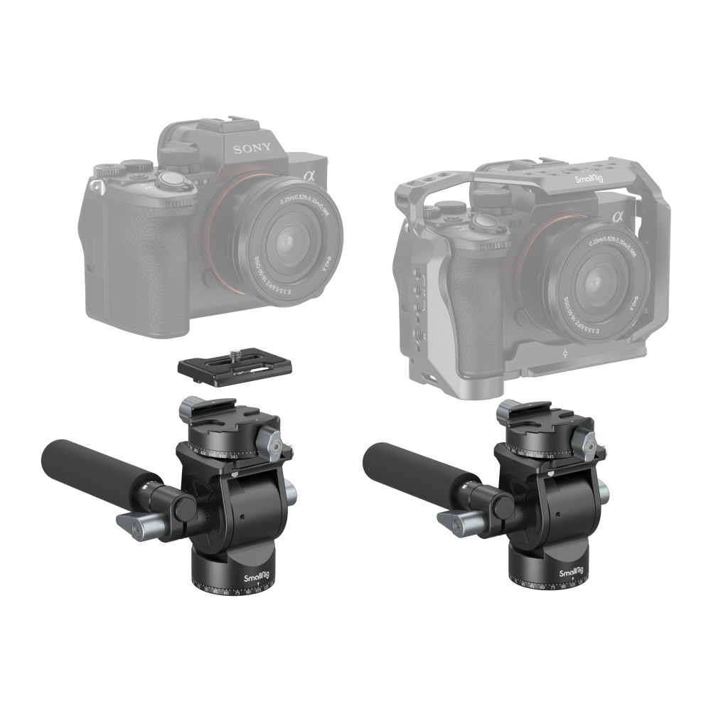 SmallRig Lightweight Fluid Video Head (Fast delivery to the USA 